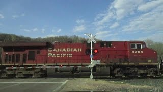CP 8786 East CP 474 Train @ MP 365 (4-17-2016)