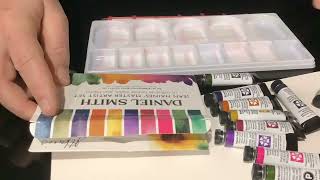 Daniel Smith Watercolour Swatching: Jean Haines Master Artist Set