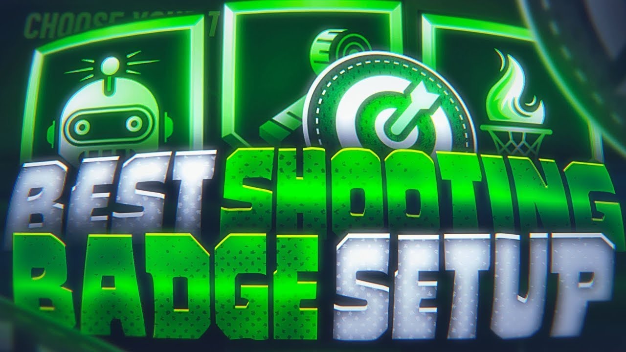 the BEST SHOOTING BADGE SETUP in NBA 2K21 YouTube