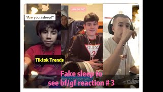 I pretended to fall asleep on FaceTime to see how my bf/gf would react   Part 3 --- Tiktok Trends