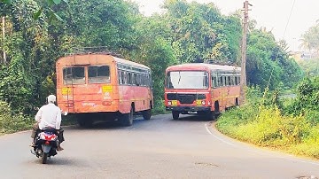 MSRTC Buses In Action : Kudal Sindhudurg Vibhag