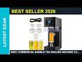 Best Commercial Bubble Tea Sealing Machine Commercial Can Sealer Machine Automatic 202 55mm