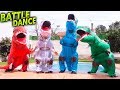 FUTUROS BAILES DE FORTNITE EN DINOSAURIO!!! BATALLA DE BAILE