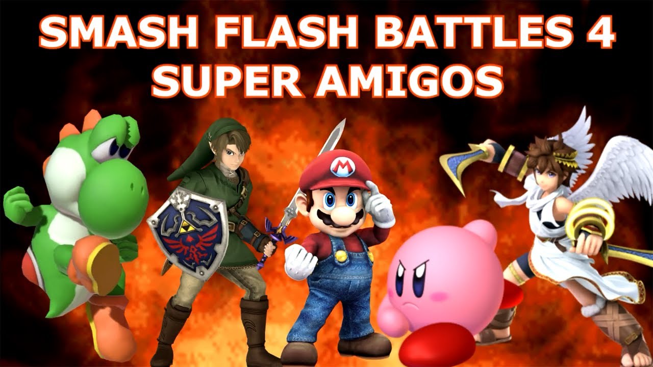 SMASH FLASH BATTLES 4 - Super Amigos
