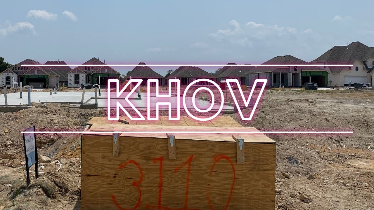 Liberty Melissa Tx KHovnanian Homes Building A New Home Part 2