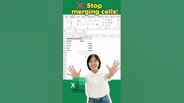 Center Across Selection vs Merge Cells Explained Fast | Excel Hustle