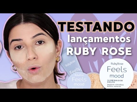 Видео: TESTANDO *lançamentos* RUBY ROSE | Nath Freire