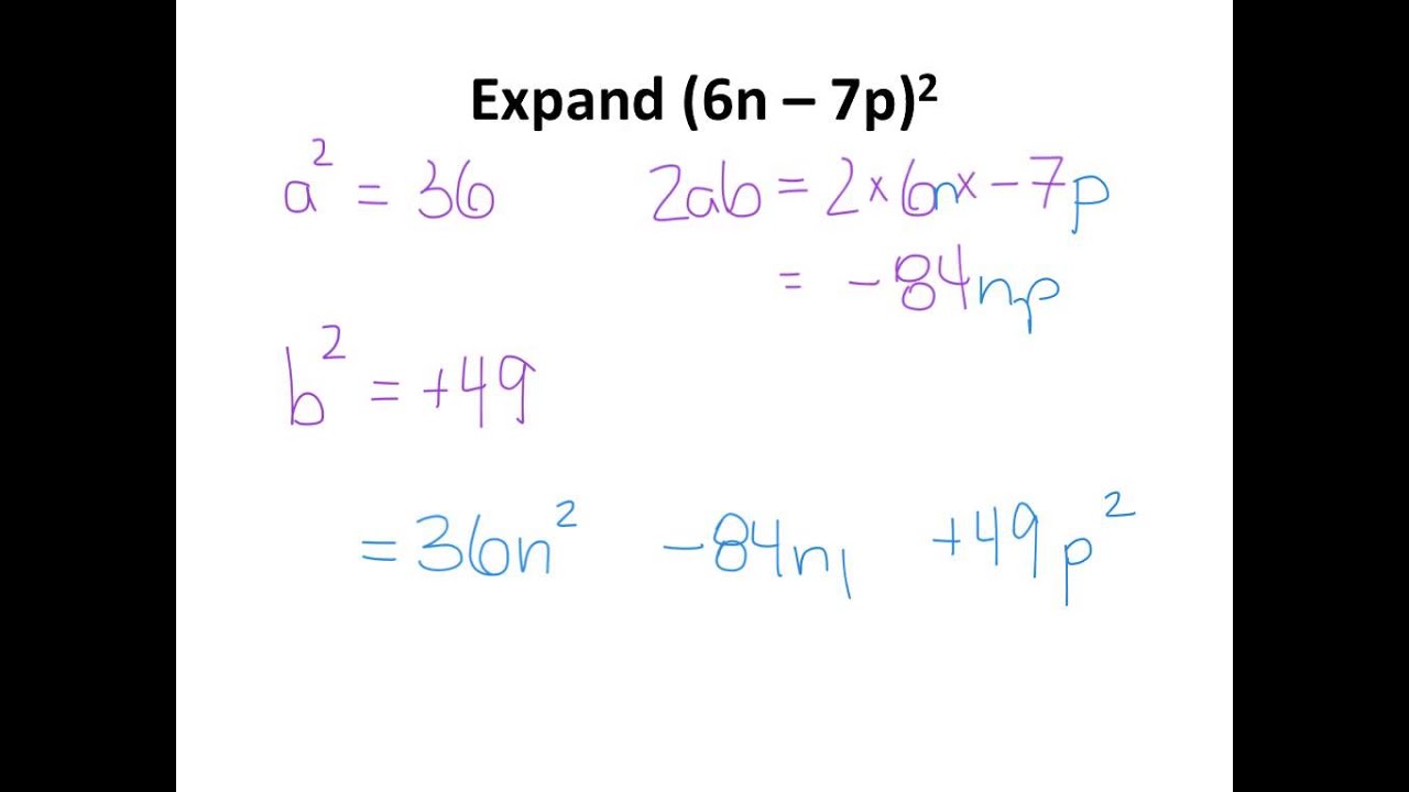 Ch3 Expand And Factor Perfect Square Polynomials YouTube Ch3 Expand And Factor Perfect Square Polynomials YouTube