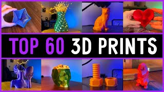 Top 60 BEST 3D Prints of the MONTH with Satisfying Timelapse | Recap January