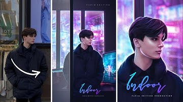 Ps Touch Indoor Photo Manipulation Tutorial // Ps cc 2019 // Mobile Photoshop// 4K Photo Editing.