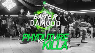 PHYOUTURE (MEM) V KILLA (NY) | DAMODD #ENTERDAMODD #MEMPHIS #BROOKLYN