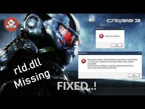 Решение проблемы Crysis 3 rdl.dll