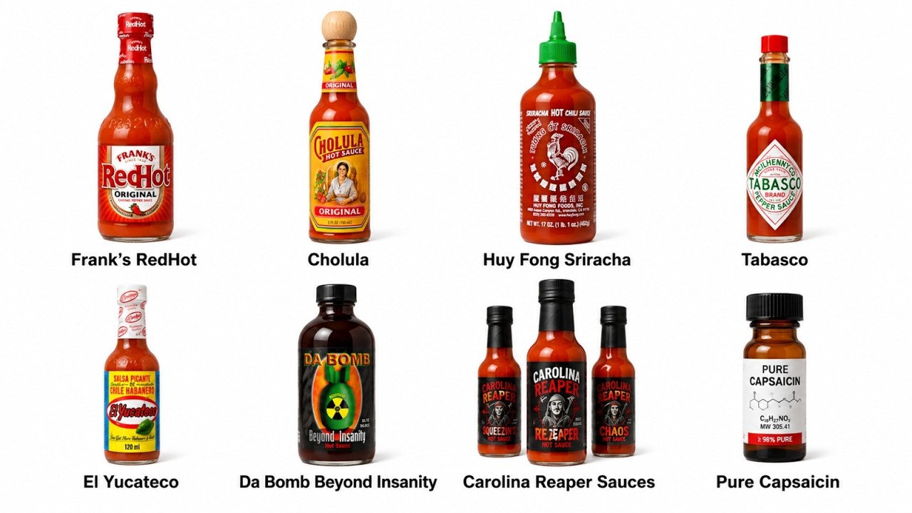 Every Hot Sauce Ranked From Mild to Deadly