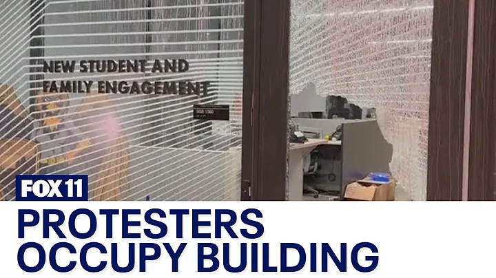 CSULA Protest: Demonstrators cause thousands in damage to Student Services building