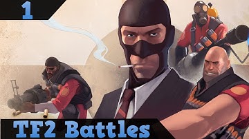 ★ TF2 Battles #1: | Spy| |CTF - 2Fort|