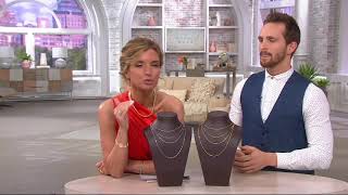 Italian Gold Sparkle Chain 14K Gold on QVC