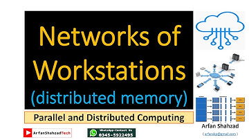 PDC (5): Networks of Workstations (NOW) & Distributed Memory by Arfan Shahzad