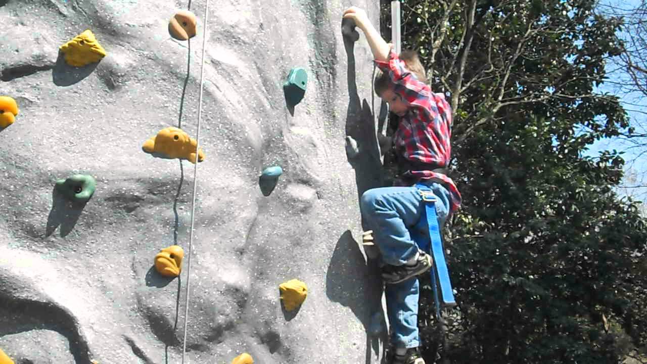 Brayden rock climbing at Zoo Atlanta YouTube