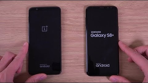 OnePlus 5T vs Samsung Galaxy S8 - Speed Test!
