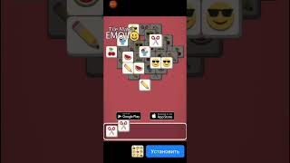 Реклама мобильной игры Tile Match Emoji- Triple  Tile