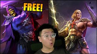 HUGE News In Raid Shadow Legends! Free Skeletor & He-Man In Champion Pass!