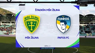 Zostrih | UYL | MŠK Žilina - Pafos FC 5:0 (1:0)