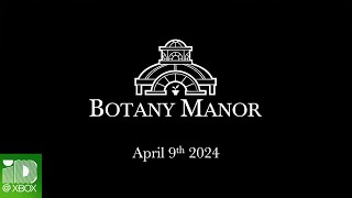 Botany Manor Release Date | Xbox