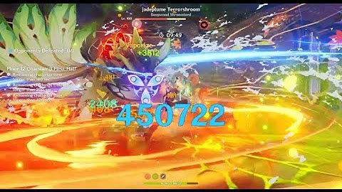 16s Jadeplume Terrorshroom 12-3-1 International Speedrun 3.3 Spiral Abyss - Genshin Impact