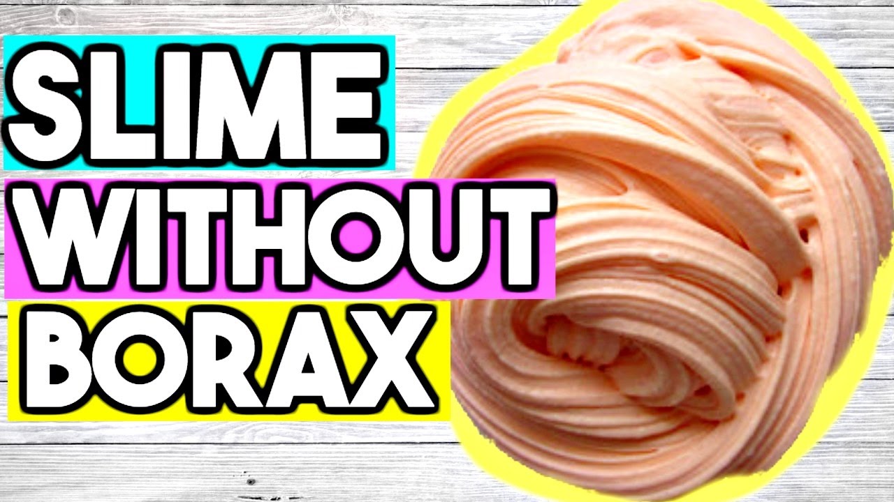 How to make slime without borax