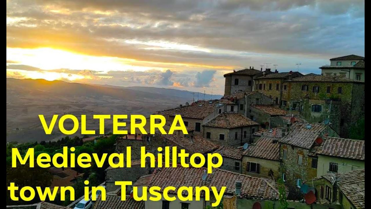Volterra, Italy. Some episodes of the 