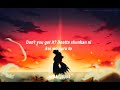 Don't let me down - Mariya Nishiuchi| ED 18 Fairy Tail (Lyrics)