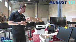 Printers, Gaming PCs & Office Equipment Auction August 1st! | Able Auctions