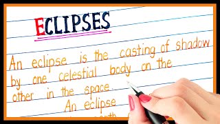 Famous What is an eclipses | Definition of eclipses | Short note on eclipses | Types of eclipses Profile