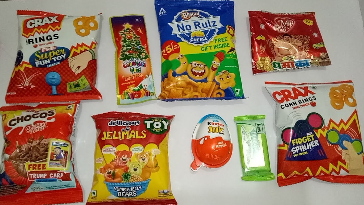 No Rulz Packet BINGO NO RULZ AND OTHER TOYS CANDIES OPENING Kinder joy Surprise toys ...