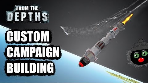 Our Shuttle Is Now Armed And Dangerous! 😈🚀 From the Depths Custom Campaign Building