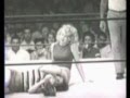 Lindy Lawrence vs Jacque LaMonte 1950 Wrestling From Hollywood ladies women female women's