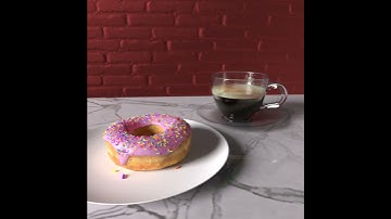 Donut Animation Practice (Final Render)