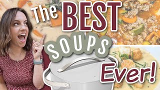 *NEW* BEST SOUPS ever!!  It's soup season, y'all! Winner Dinners 182