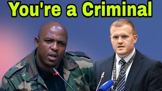 Vusi Shongwe refuses Ian Cameron to chair meeting because of Madlanga Commission allegations.