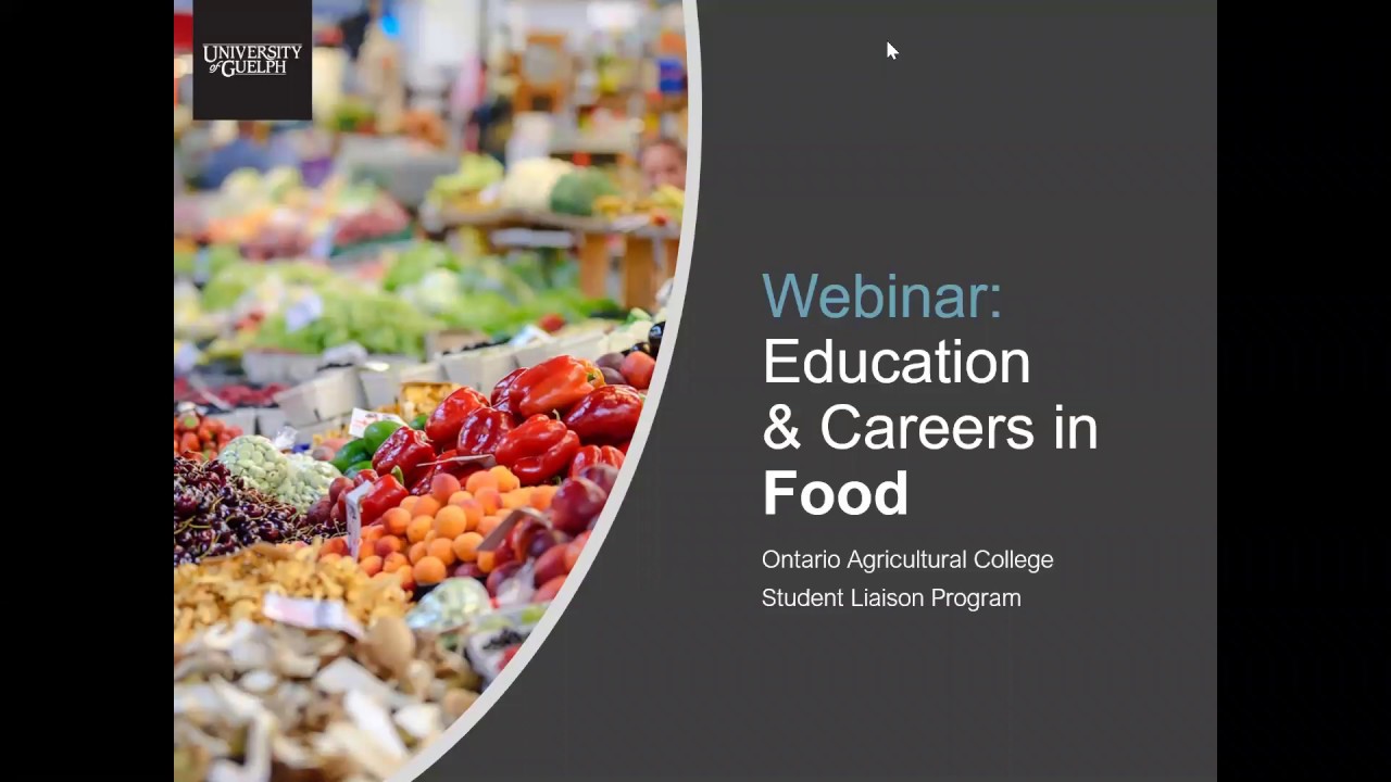 Education & Careers with Food - YouTube
