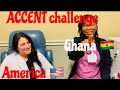 Dfi accent amricain  vs ghanaien  accentprononciation du mot priscilla kumah infirmire autorise