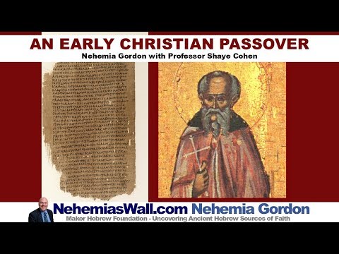 An Early Christian Passover - NehemiasWall.com