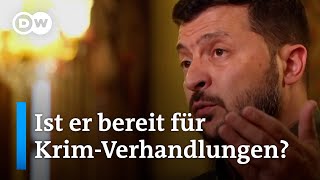 Ist Selenskyj offen für Verhandlungen mit Russland über die Krim?