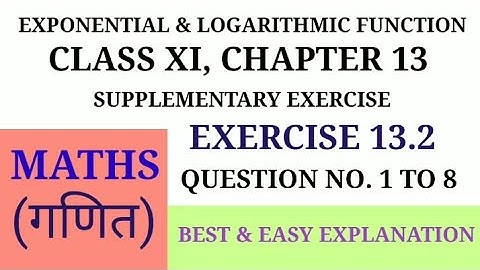 Maths- Class 11, Chapter 13, Limits and Derivatives, supplementary exercise 13.2, Q 1 to 8, NCERT