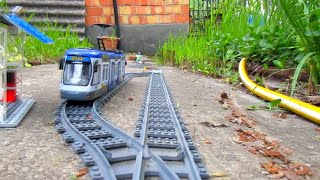 Führerstandsmitfahrt Gartenbahn Teil 2 Dickie Toys City Liner Tram