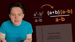 HATVÁNYOZÁS és ALGEBRAI TÖRTEK az matekérettségin | Így oldd meg! 🎓