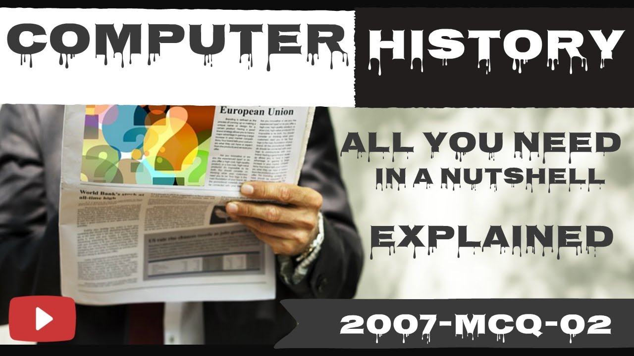 Computer History in a nutshell (පරිගණකයේ ජාතක කතාව කෙටියෙන්) - YouTube