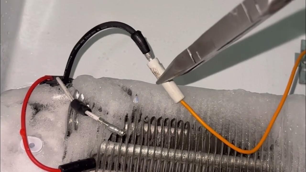 Frigidaire Freezer Icing Up Not Freezing Properly LFFH20F30WC YouTube