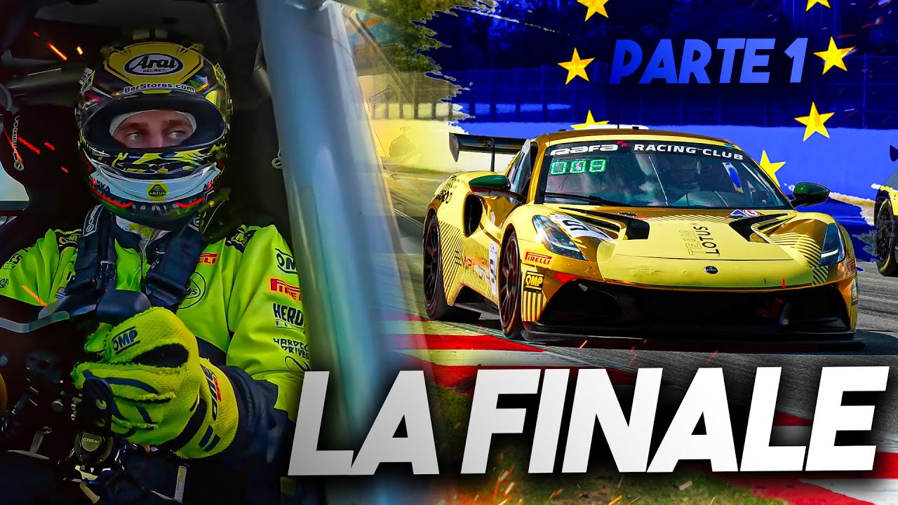 LA FINALE DEL GT4 EUROPEO - Barcellona Gara 1 - Lotus Emira GT4