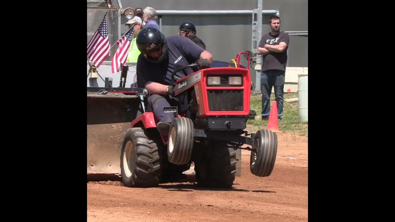 Garden Tractor wheelie machine Steam O Rama 2023 Spring Fling Windsor PA YouTube